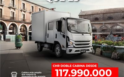 Camión CHR Doble Cabina JMC 2026: $117.990.000 hasta el 30 de abril | Vehículos JMC Colombia