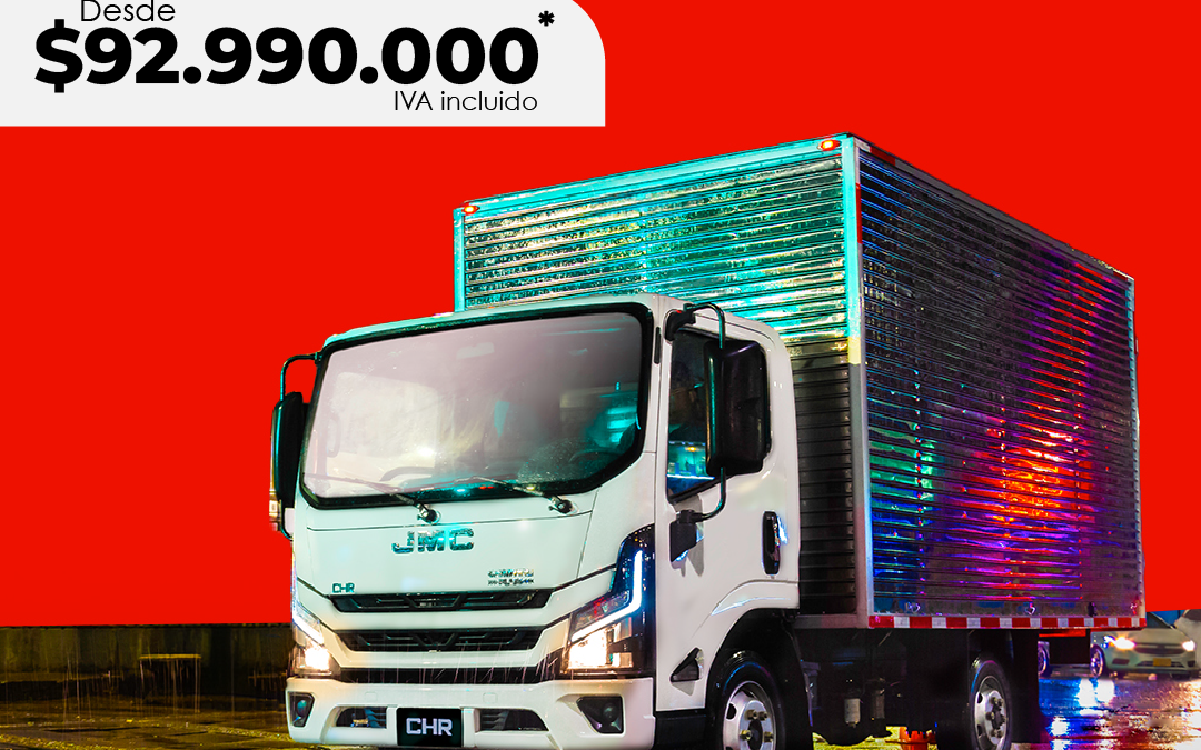 Camión CHR JMC 2026: $92.990.000 hasta el 31 de mayo| Vehículos JMC Colombia