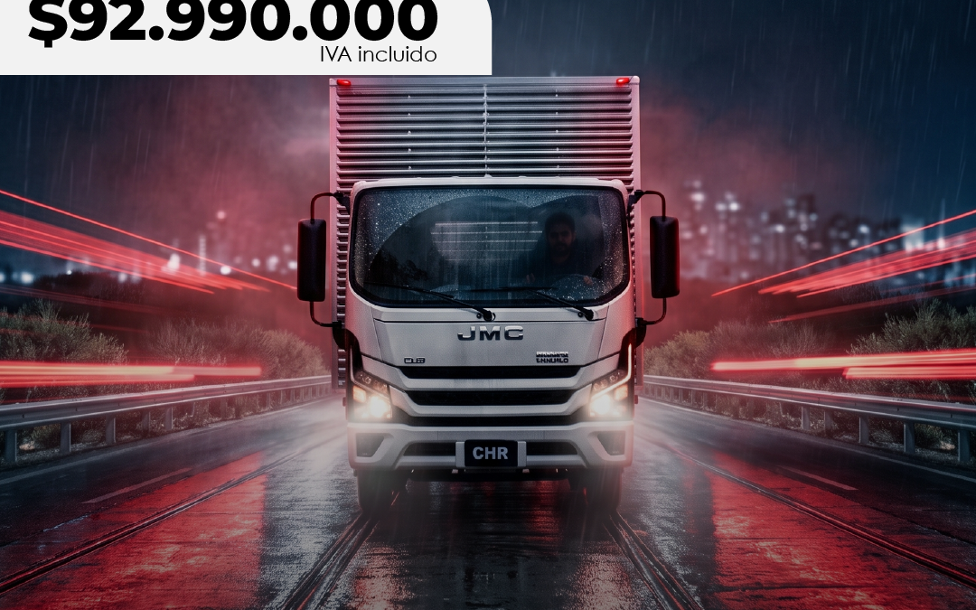 Camión CHR JMC 2027: $92.990.000 hasta el 31 de agosto| Vehículos JMC Colombia