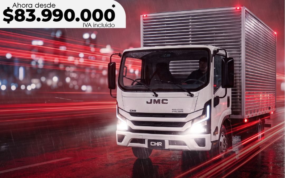 Camión CHR JMC 2027: $83.990.000 hasta el 31 de octubre| Vehículos JMC Colombia